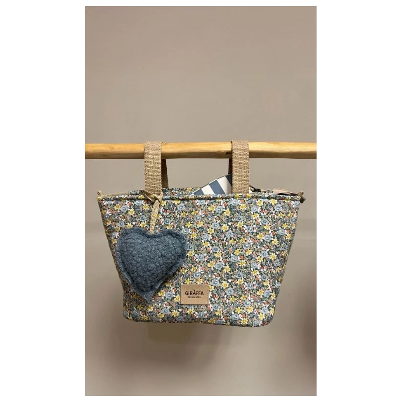 Bolsa Two Blauet La Giraffa Bianca e Blu | Pinpi