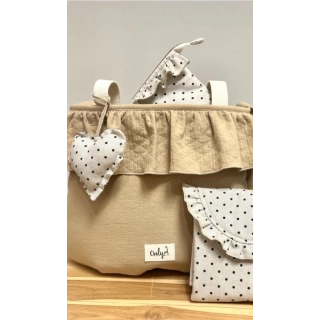 Cambiador de viaje Olivia Volante La Giraffa Bianca e Blu | Pinpi Cambiador de viaje Olivia Volante La Giraffa Bianca e Blu | Pinpi