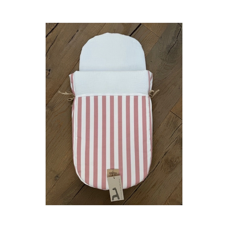 Saco para capazo Giorgia Rosa bambula