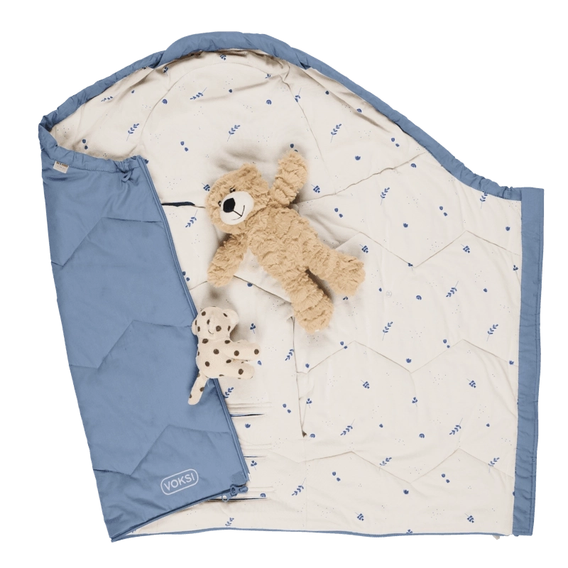 Saco de entretiempo evolutivo Voksi Sky Blue Bell 0-4 años Saco de entretiempo evolutivo Voksi Sky Blue Bell 0-4 años