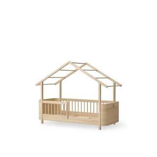 Mini+ House Bed Oak 123