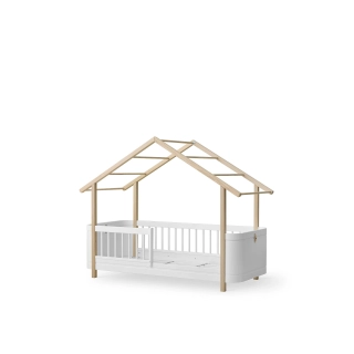 Mini+ House Bed White/Oak 123