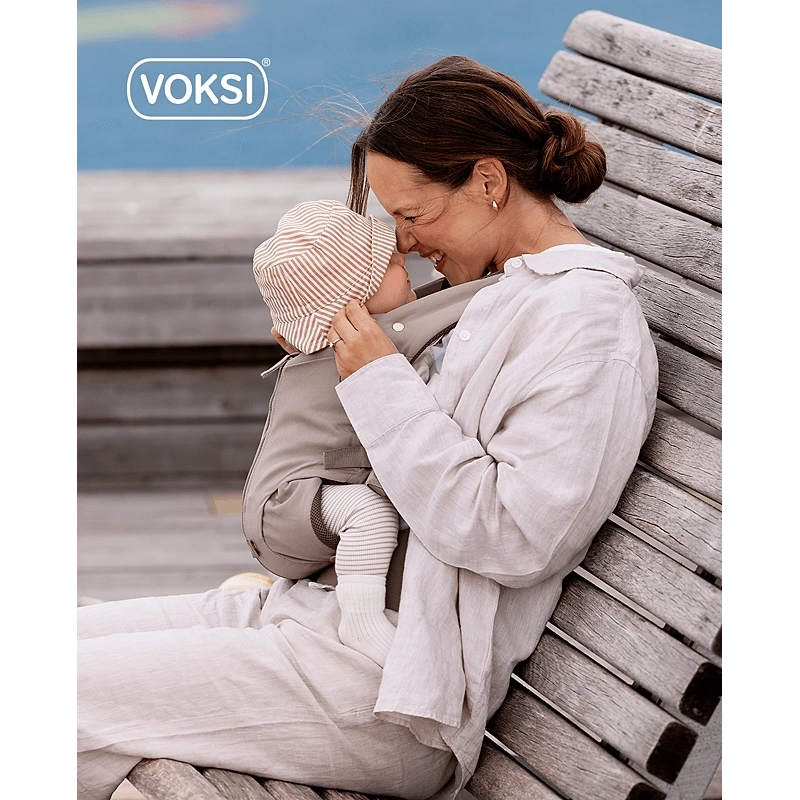 Portabebé Voksi Huddle Clay