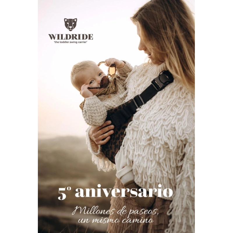 Portabebé Bandolera Wildride Print Brown Leopard | Pinpi Portabebé Bandolera Wildride Print Brown Leopard | Pinpi