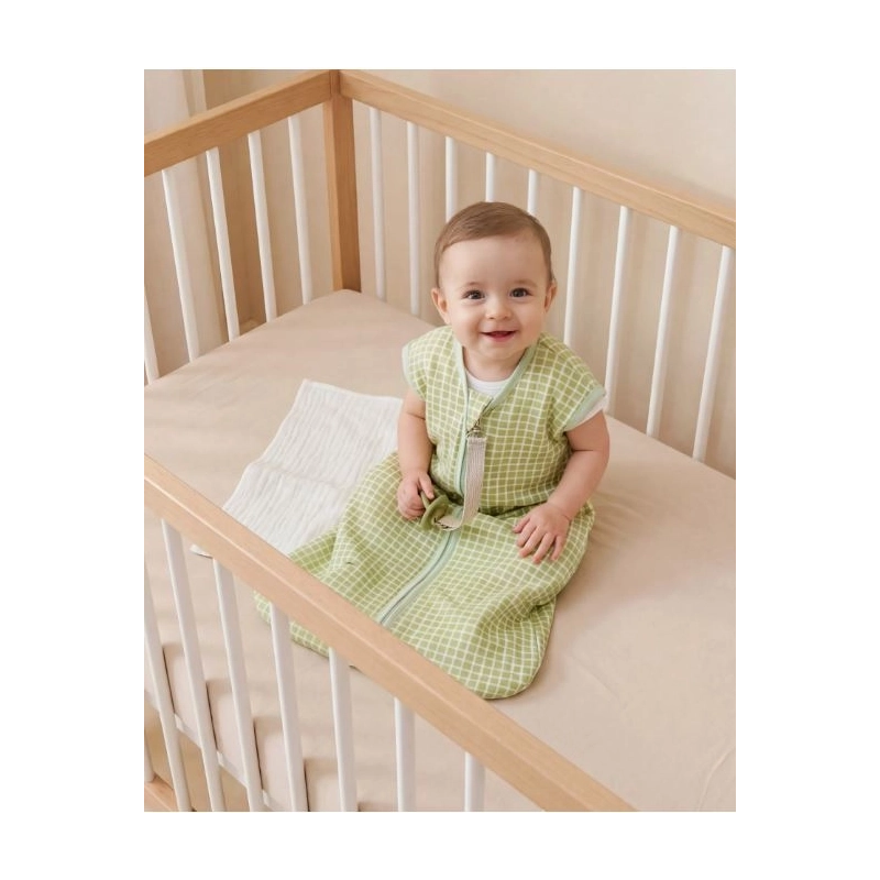 Saco de dormir bebé Verano Pistacchio Saco de dormir bebé Verano Pistacchio