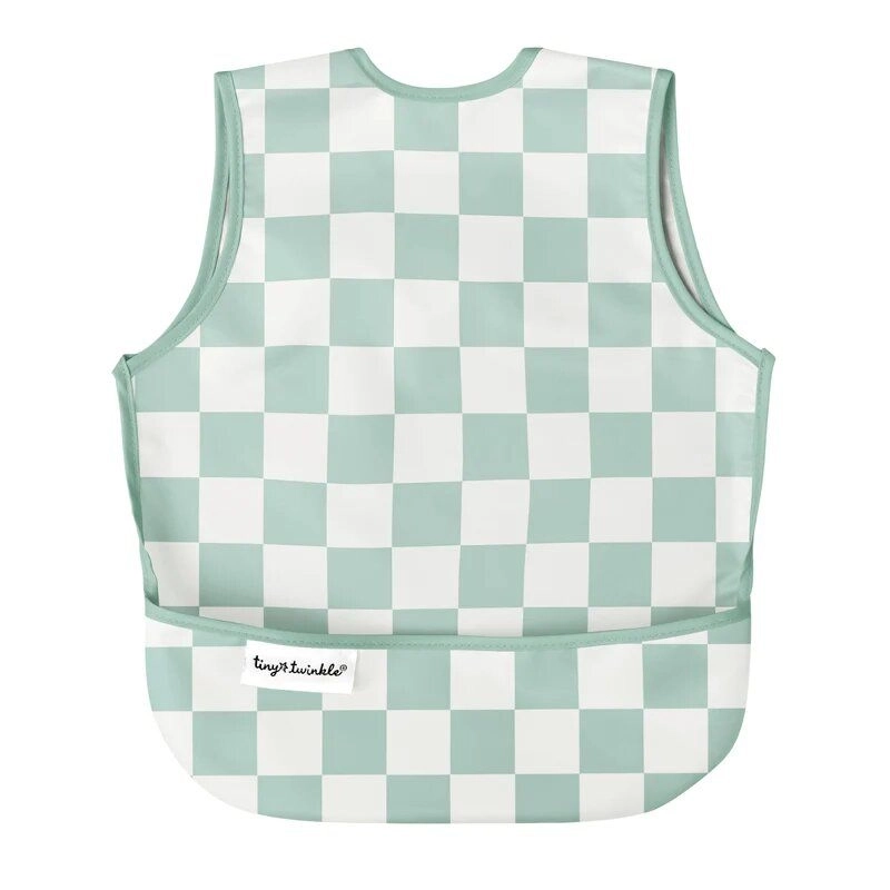 Babero delantal impermeable Check 2-4 años Babero delantal impermeable Check 2-4 años
