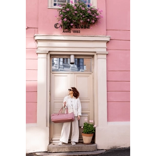 Capazo transportable Carry Me Blush Pink