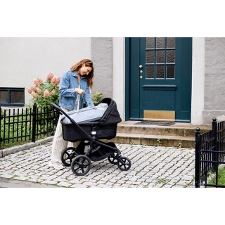 Capazo transportable Carry Me Misty Blue