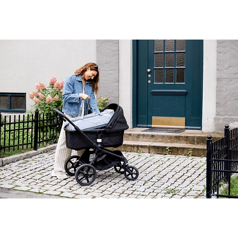 Capazo transportable Carry Me Misty Blue