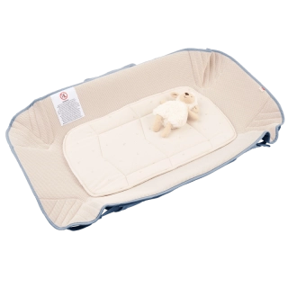 Capazo transportable Carry Me Misty Blue