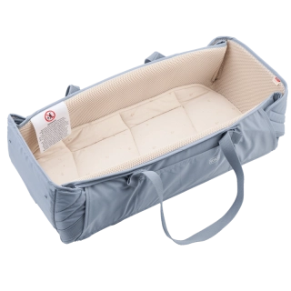 Capazo transportable Carry Me Misty Blue