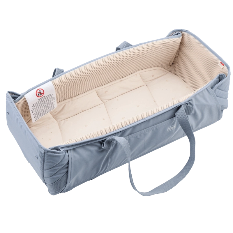 Capazo transportable Carry Me Misty Blue