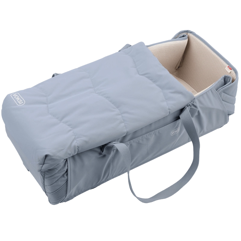 Capazo transportable Carry Me Misty Blue