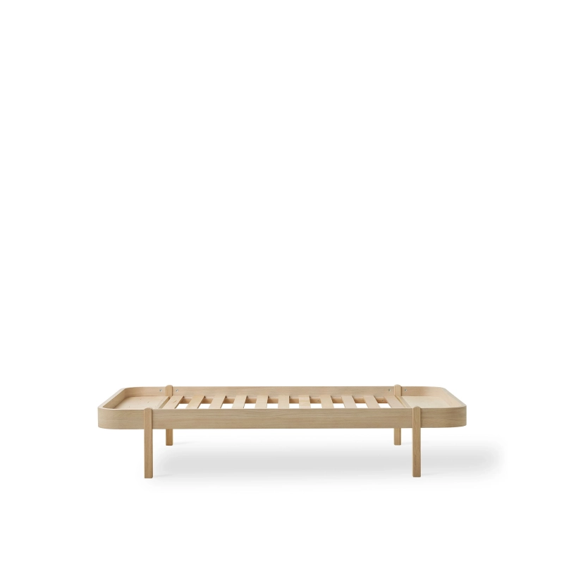 Wood Lounger Bed 120 Oak Wood Lounger Bed 120 Oak
