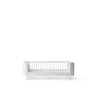 Cama Wood Mini+ Junior 68* 162* Oliver Furniture White | Pinpi Cama Wood Mini+ Junior 68* 162* Oliver Furniture White | Pinpi