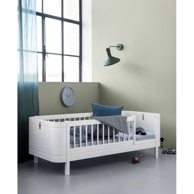 Cama Wood Mini+ Junior 68* 162* Oliver Furniture White | Pinpi Cama Wood Mini+ Junior 68* 162* Oliver Furniture White | Pinpi