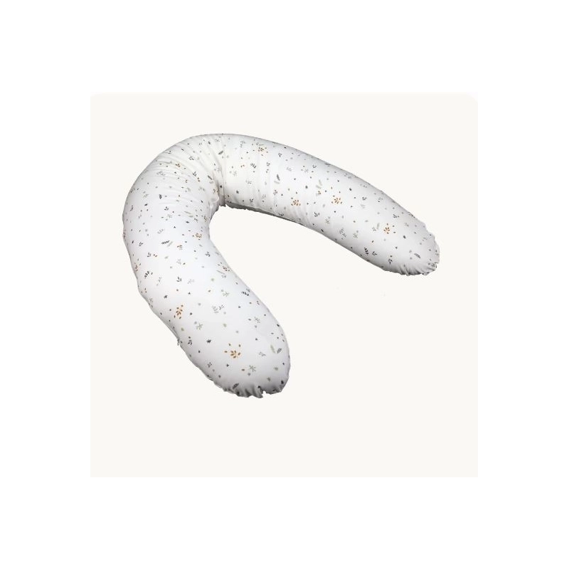 Cojín de lactancia Hojas algodón orgánico Cojín de lactancia Hojas algodón orgánico