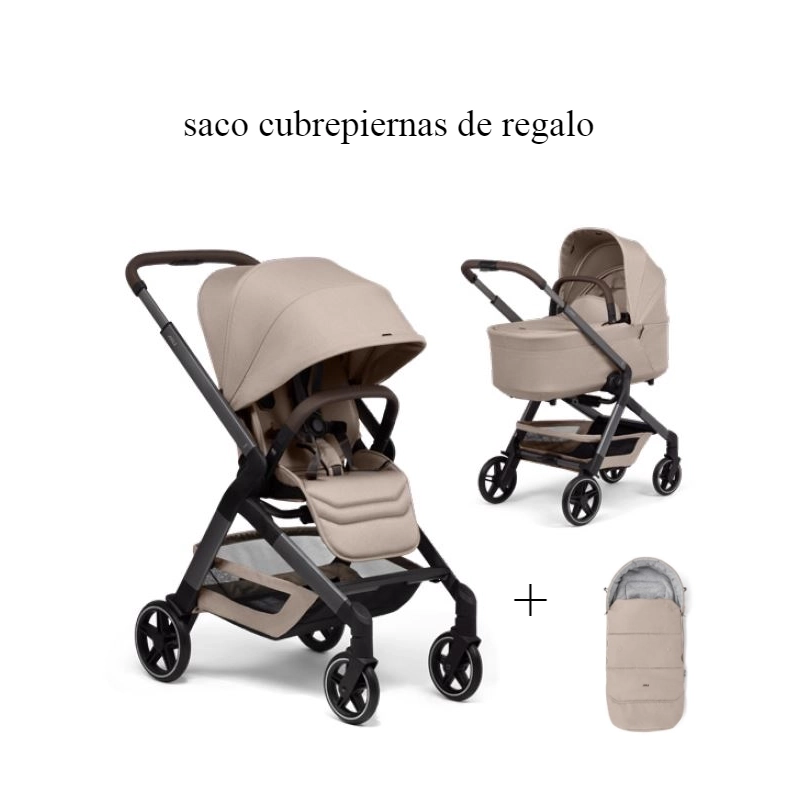 Carrito de bebé Joolz HUB² Sandy Taupe+Saco cubrepiernas de REGALO Carrito de bebé Joolz HUB² Sandy Taupe+Saco cubrepiernas de REGALO