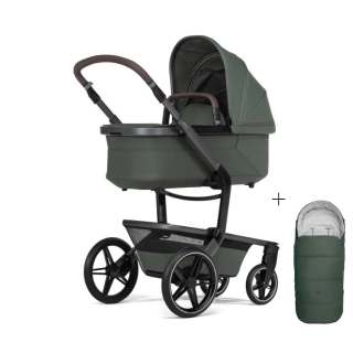Carrito de bebé Joolz Day5 Forest Green+Saco cubrepiernas de REGALO 123