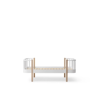 Wood Original Junior Day Bed 90* 160 White/Oak 123
