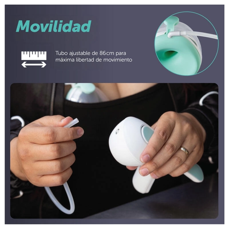 Elvie Wave- Sacaleches manual portátil Elvie Wave- Sacaleches manual portátil