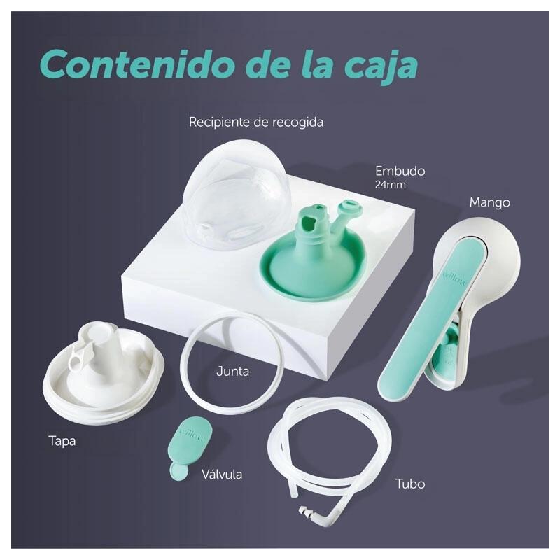 Elvie Wave- Sacaleches manual portátil Elvie Wave- Sacaleches manual portátil