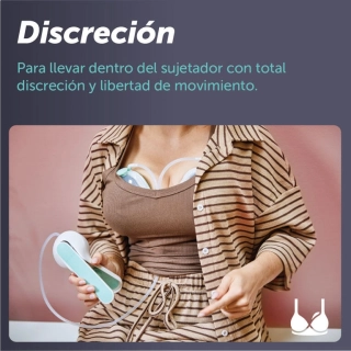 Elvie Wave Doble- Sacaleches manual portátil Elvie Wave Doble- Sacaleches manual portátil
