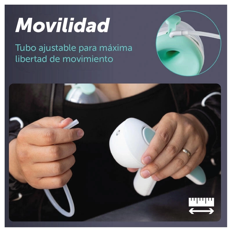 Elvie Wave Doble- Sacaleches manual portátil Elvie Wave Doble- Sacaleches manual portátil