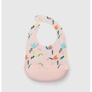 Babero de silicona Unicorns 123