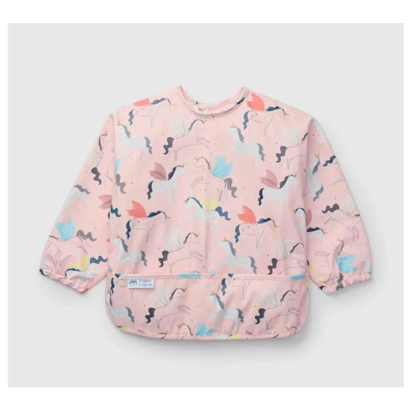 Babero con mangas Unicornios