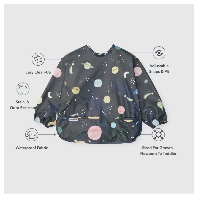 Babero con mangas Planets