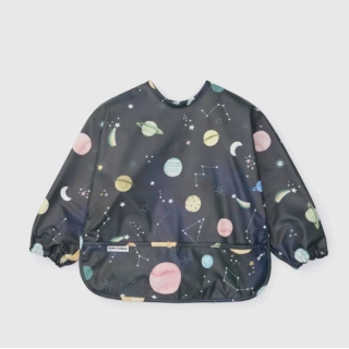 Babero con mangas Planets 123