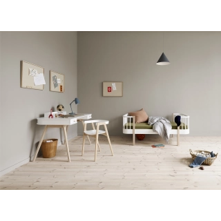 Cama Wood Original Junior Day Bed White/Oak Cama Wood Original Junior Day Bed White/Oak