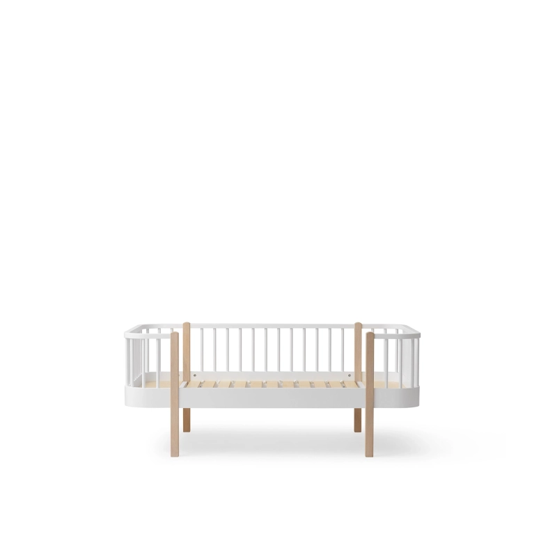 Cama Wood Junior Day 90* 160* Oliver Furniture White/Oak | Pinpi Cama Wood Junior Day 90* 160* Oliver Furniture White/Oak | Pinpi