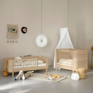 Cuna convertible en cama Wood Mini+ Oak 123