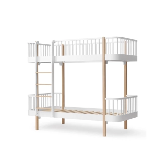 Litera Wood 90* 200* Oliver Furniture White/Oak | Pinpi Litera Wood 90* 200* Oliver Furniture White/Oak | Pinpi