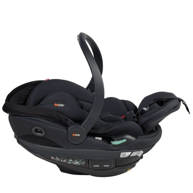Asiento bebé BeSafe GO Beyond² Black Soft Breeze Asiento bebé BeSafe GO Beyond² Black Soft Breeze