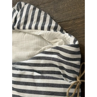 Saco capazo capucha bambula Ragazzi Antracita