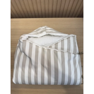 Saco capazo con capucha Giorgia Piedra bambula Saco capazo con capucha Giorgia Piedra bambula