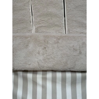 Saco para silla Giorgia Piedra interior pelo