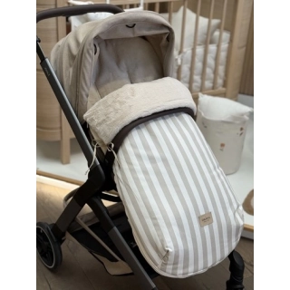 Saco para silla Giorgia Piedra interior pelo