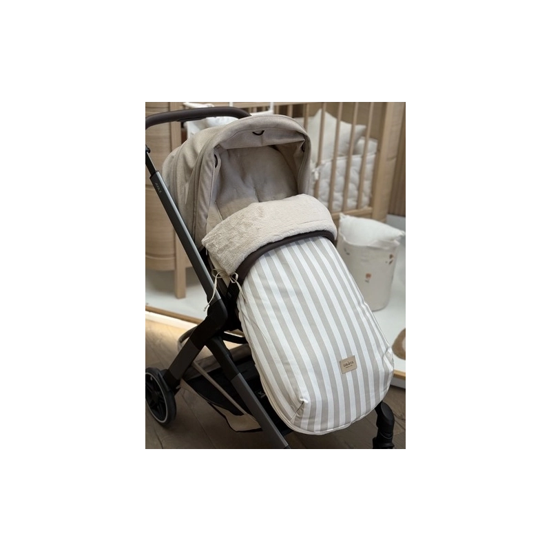Saco para silla Giorgia Piedra interior pelo