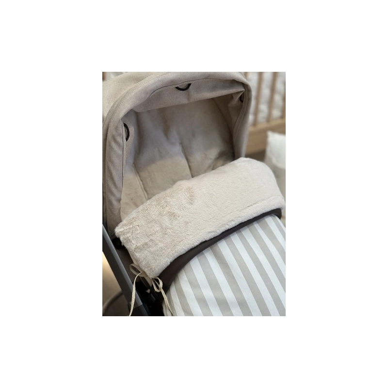 Saco para silla Giorgia Piedra interior pelo