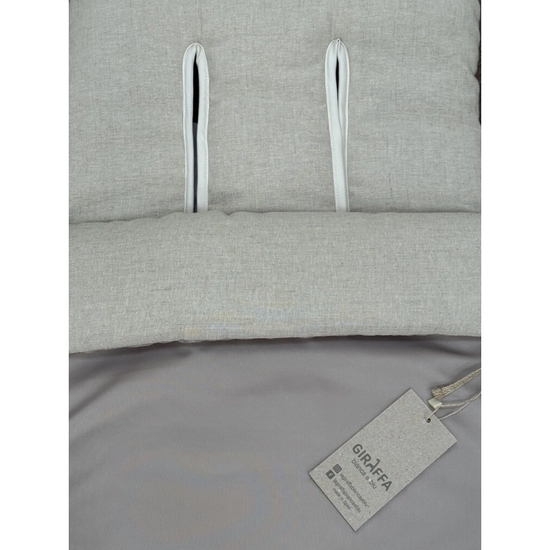 Saco silla Giraffa Lino impermeable Piedra