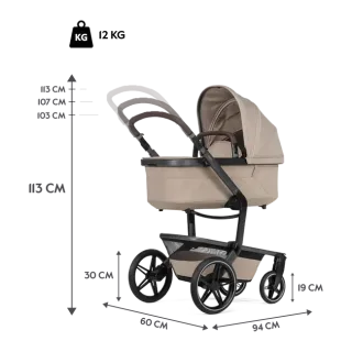 Carrito de bebé Joolz Day5 Sandy Taupe