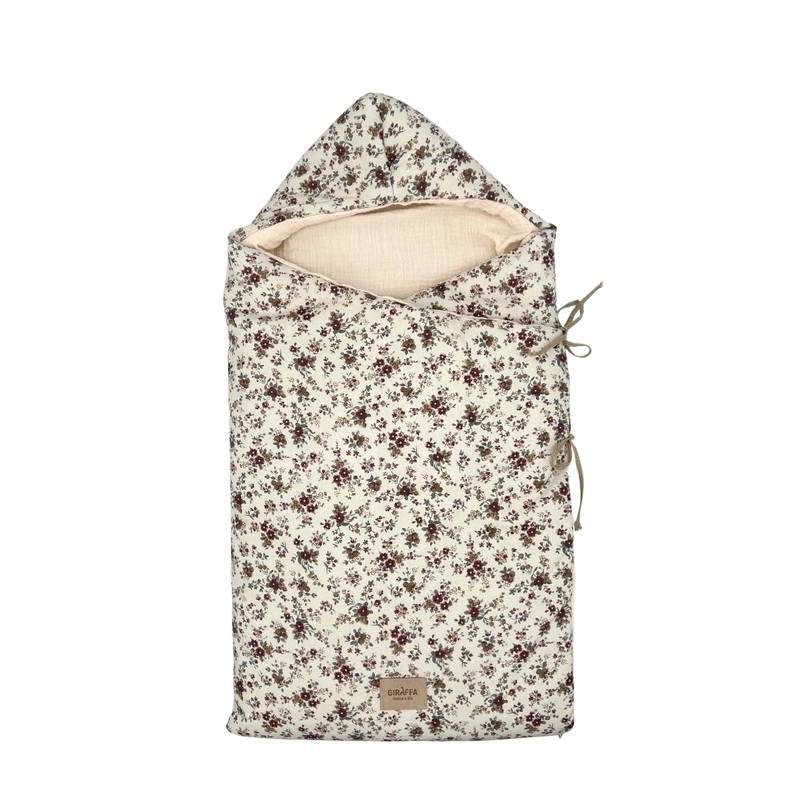 Saco capazo con capucha Alma bambula | Pinpi Saco capazo con capucha Alma bambula | Pinpi