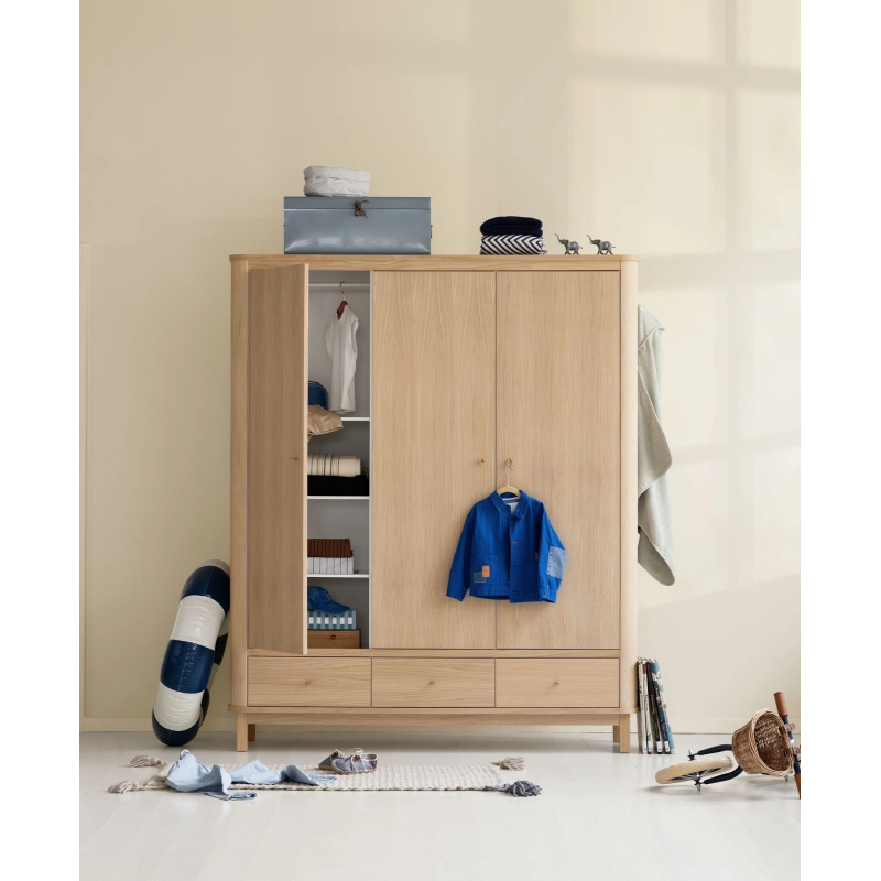 Armario Wood 3 puertas Oak Armario Wood 3 puertas Oak