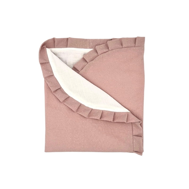 Toquilla con volante Bimba Rosa Palo bambula Toquilla con volante Bimba Rosa Palo bambula