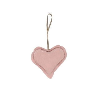 Colgante corazón Bimba Rosa palo 123