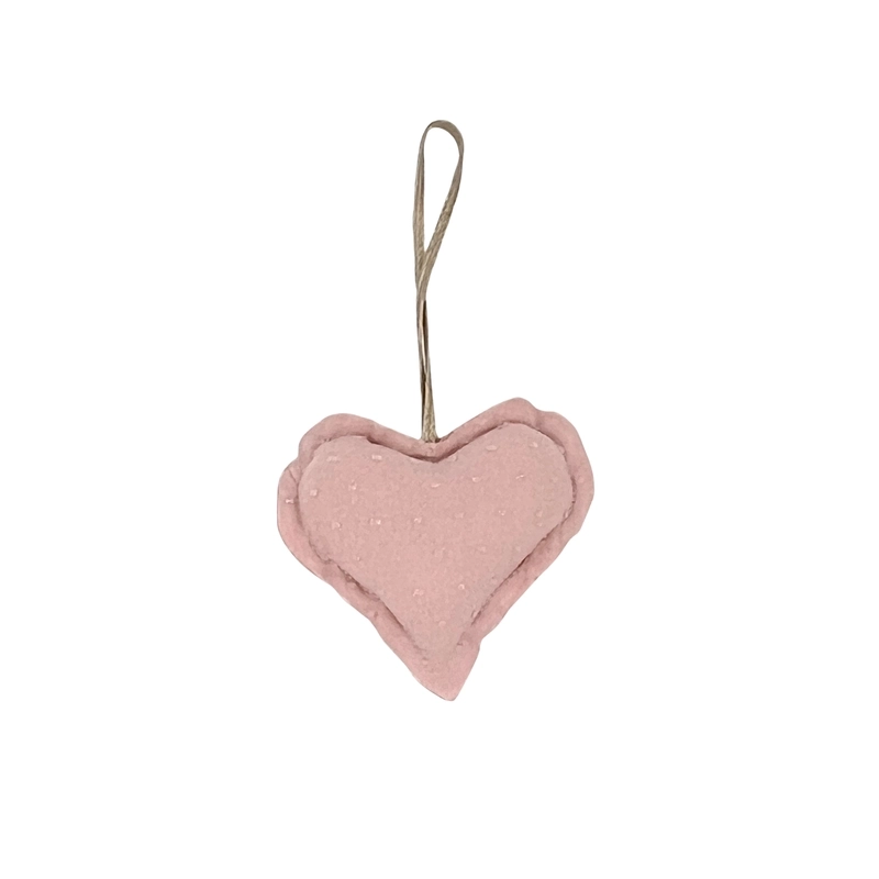 Colgante corazón Bimba Rosa palo